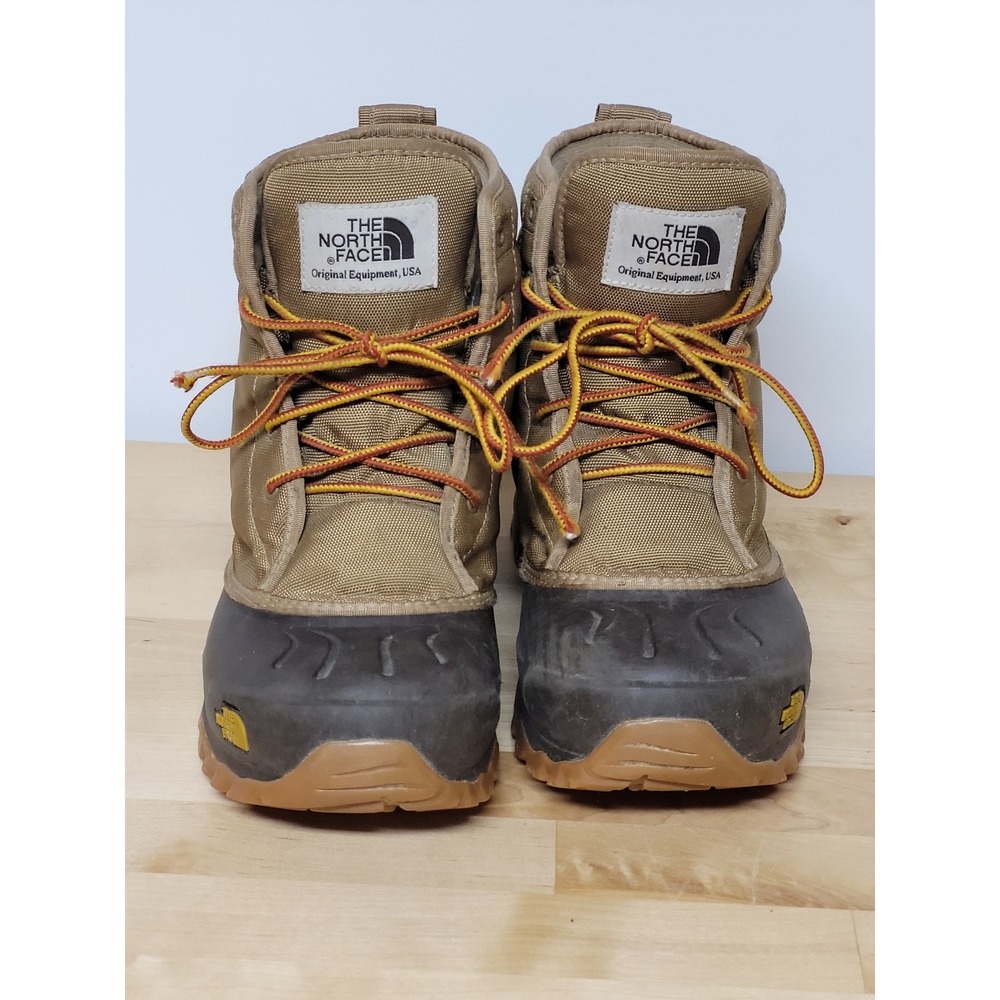 The North Face Tsumoru Winter Boots Mens 7 Brown Waterproof Insulated Boots